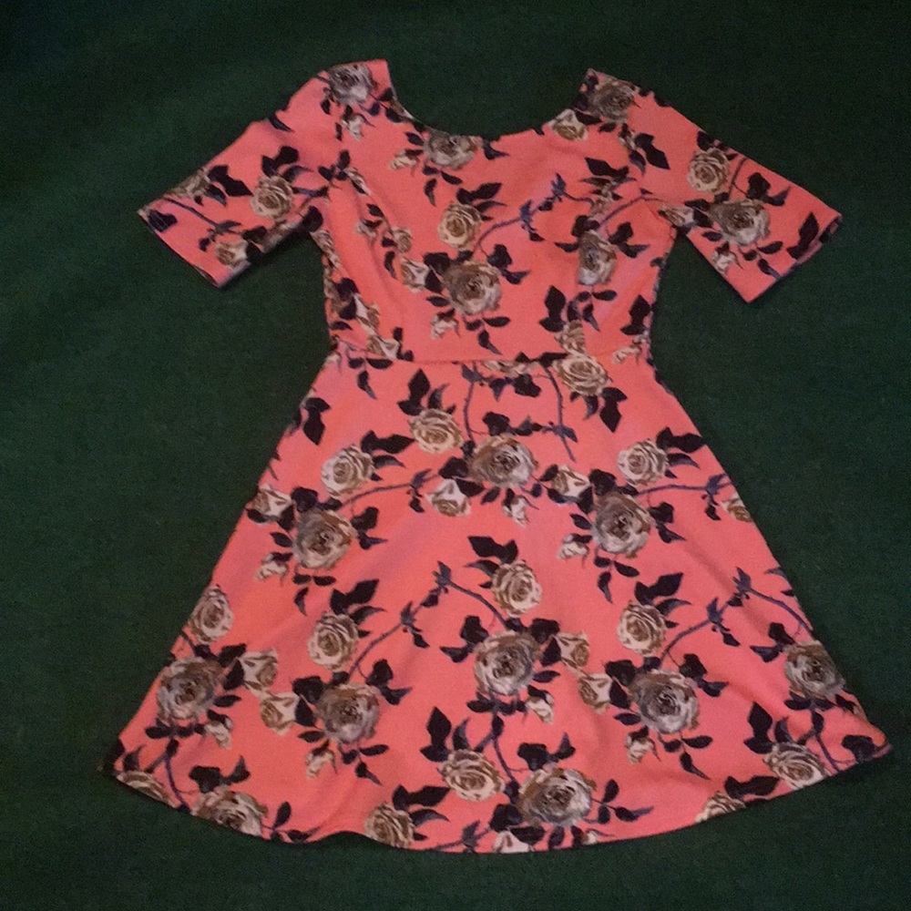Forever 21 Pink Rose dress!